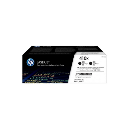 HP CF410XD Toner HP 410X black 2pack 2x6500pgs