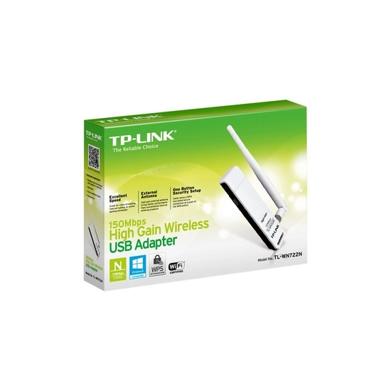 TP-LINK TL-WN722N N150 WiFi High Gain USB Adapter