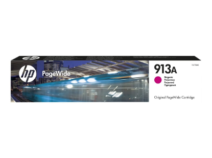 HP 913A - Purpurová - originální - PageWide - inkoustová cartridge