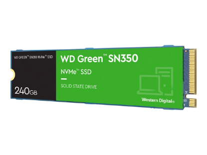 WD Green SN350 NVMe SSD 240GB M.2 2280 PCIe Gen3 8Gb/s