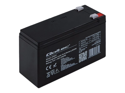QOLTEC 53031 Baterie AGM 12V 9Ah max.90A