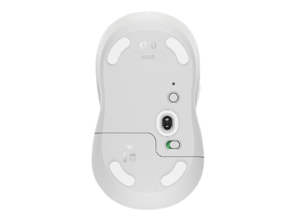LOGITECH Signature M650 M Wireless Mouse - OFF-WHITE