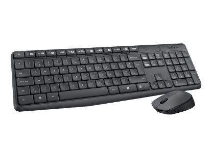 LOGITECH MK235 Wireless Keyboard and Mouse GREY (CZE)