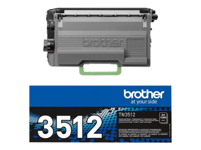 Brother TN3512 - Černá - originální - kazeta s barvivem - pro Brother DCP-L6600, HL-L6250, L6300, L6400, L6450, MFC-L6800, L6900, L6950, L6970