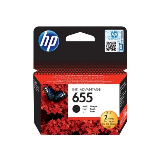 HP CZ109AE BHK Inkoustová náplň HP 655