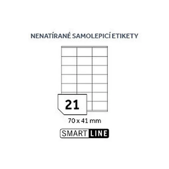 SMART LINE samolepicí etikety - 70 x 41 mm