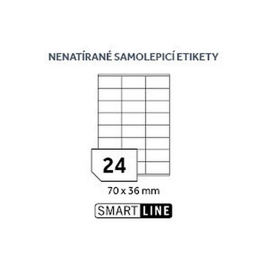 SMART LINE samolepicí etikety - 70 x 36 mm