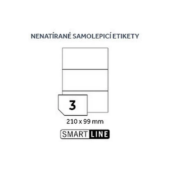 SMART LINE samolepicí etikety - 210 x 99 mm