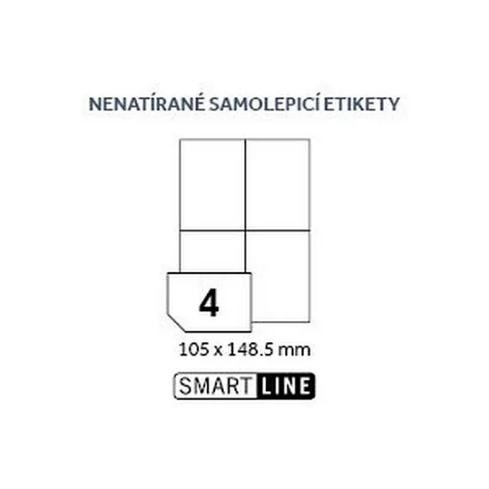 SMART LINE samolepicí etikety - 105 x 148,5 mm