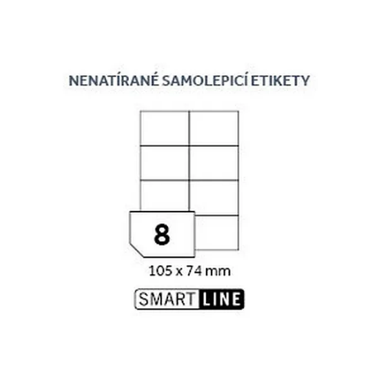 SMART LINE samolepicí etikety - 105 x 74 mm