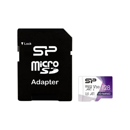 SILICON POWER memory card Micro SDXC 128GB