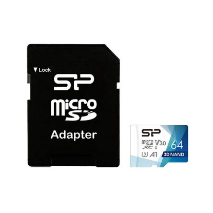 SILICON POWER memory card Superior Pro Micro SDXC 64GB