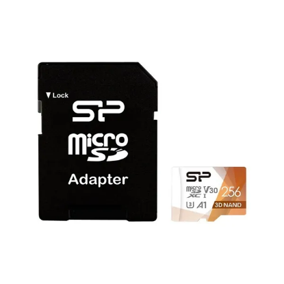 SILICON POWER memory card Superior Pro Micro SDXC 256GB