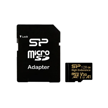 SILICON POWER 128GB MicroSD Card Golden 