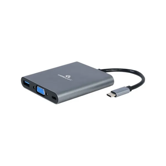 GEMBIRD A-CM-COMBO6-01 Multi Port Adapter USB Type C