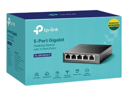 TP-LINK TL-SG1005LP 5-Port Gigabit Desktop Steel Case