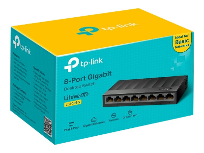 TP-LINK LS1008G LiteWave 8x 10/100/1000 RJ45