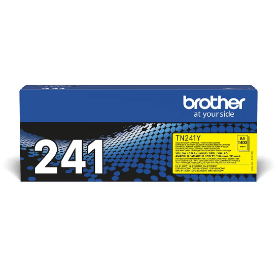 Brother TN-241Y, toner yellow, 1 400 str.