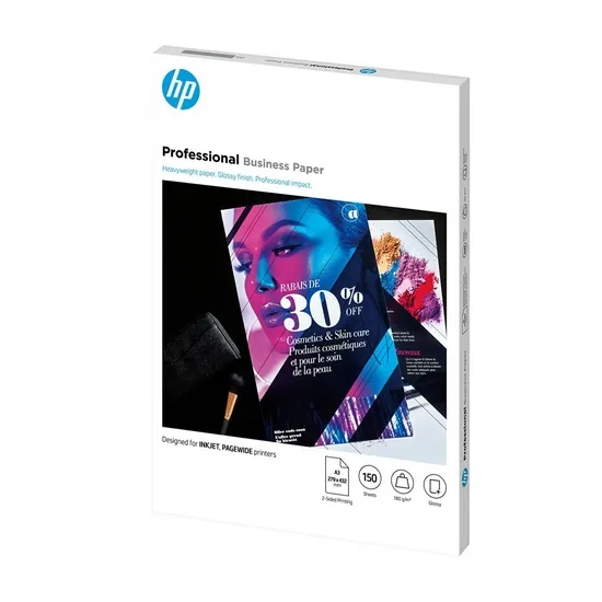 HP Pro Biz Gls A3 180g 150sh FSC Paper